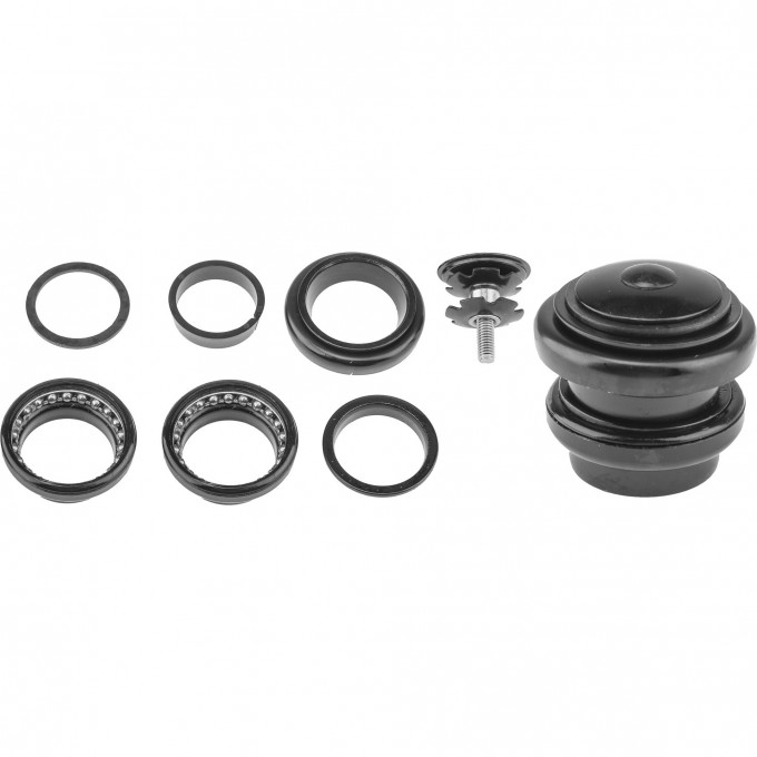 Детали рулевой колонки KL-B207 Kenli 1-1/8" чёрные 170122 Детали рулевой колонки KL-B207 Kenli 1-1/8" чёрные 170122