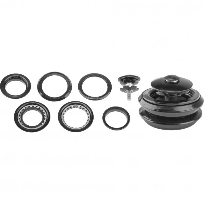 Детали рулевой колонки KL-B411 Kenli 1-1/8" чёрные 170118 Детали рулевой колонки KL-B411 Kenli 1-1/8" чёрные 170118
