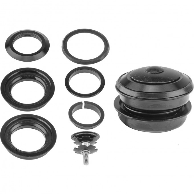 Детали рулевой колонки KL-B430 Kenli 1-1/8" чёрные 170120 Детали рулевой колонки KL-B430 Kenli 1-1/8" чёрные 170120