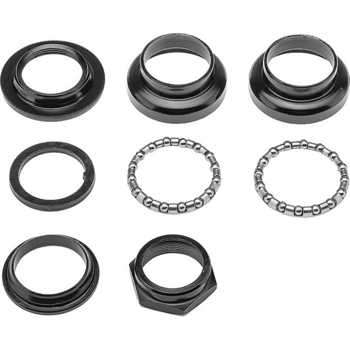 Детали рулевой колонки VP-A42E 1-1/8" чёрные 170079 Детали рулевой колонки VP-A42E 1-1/8" чёрные 170079