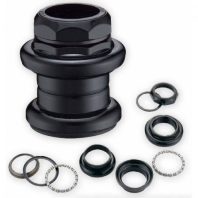 Детали рулевой колонки VP-A71 1-1/8" чёрные OS1702 Детали рулевой колонки VP-A71 1-1/8" чёрные OS1702