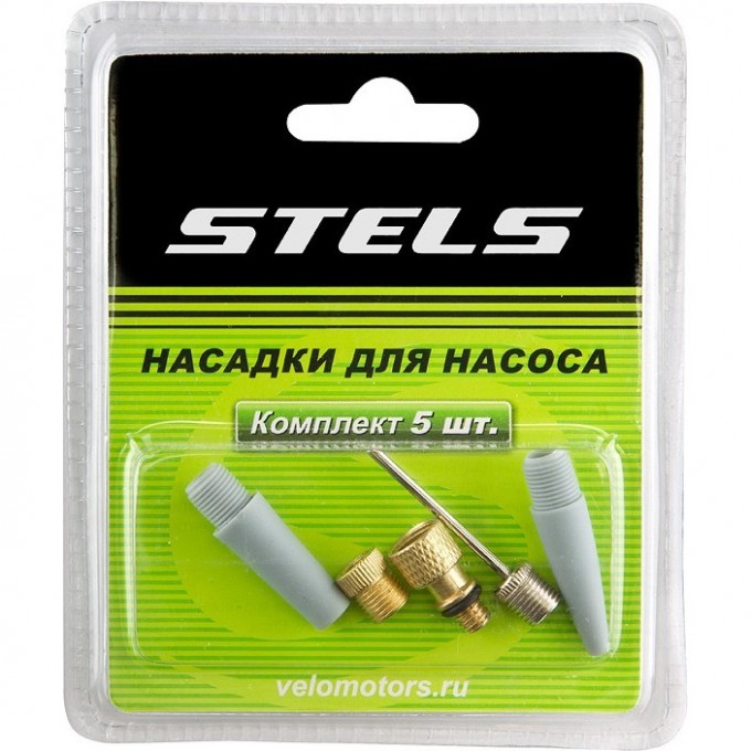 Комплект насадок для насоса из 5-ти элементов STELS 320084 Комплект насадок для насоса из 5-ти элементов STELS 320084