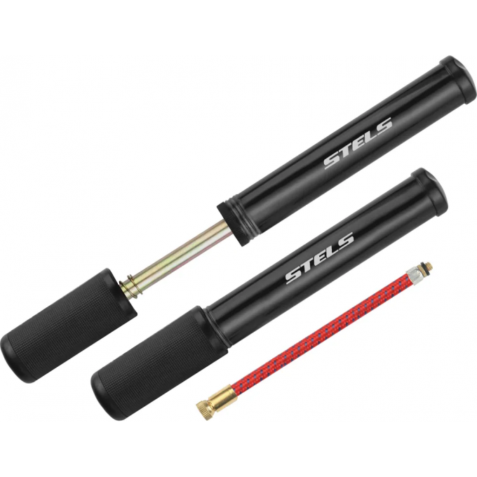 Насос ручной STELS HPS-295-3 пластиковый чёрный, 31см 2001000255504 Насос ручной STELS HPS-295-3 пластиковый чёрный, 31см 2001000255504