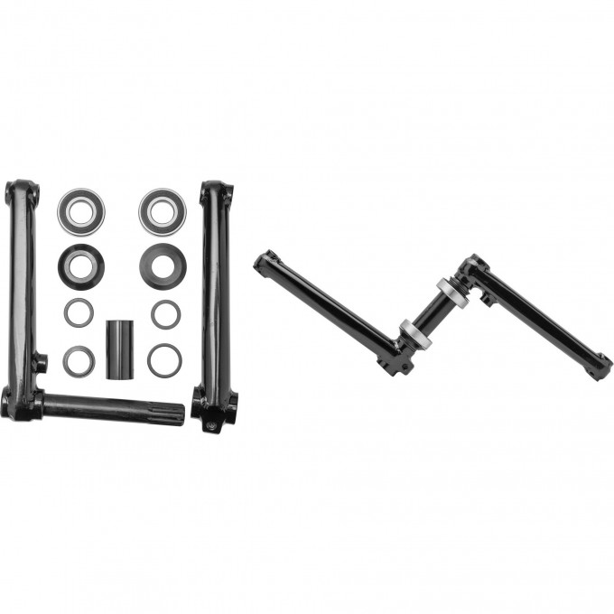 Шатуны BFC-1823S 175мм, чёрные для BMX (SABER S1/S2) 580177 Шатуны BFC-1823S 175мм, чёрные для BMX (SABER S1/S2) 580177