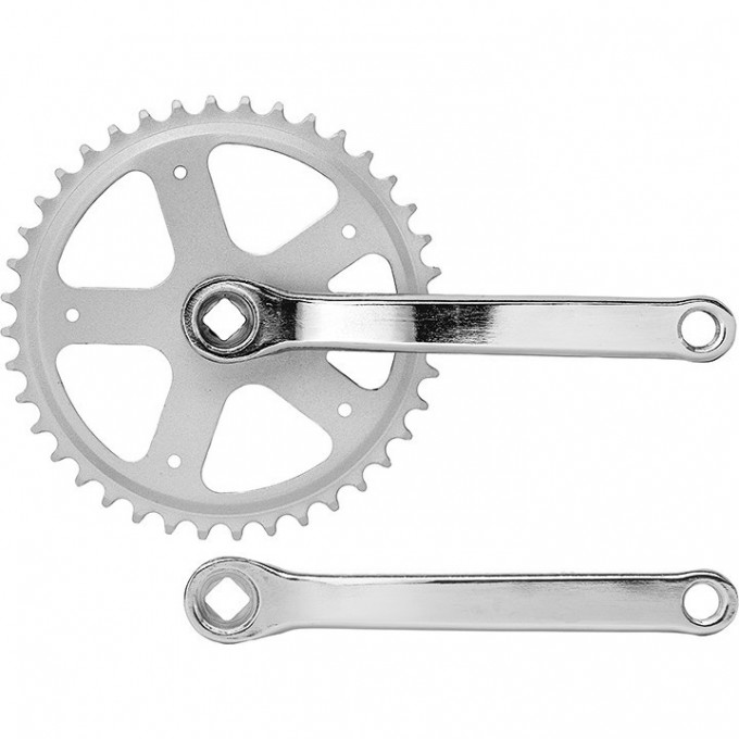 Шатуны HDL-S140 1/2"х1/8" 40Т 152 мм, хромированные 580241 Шатуны HDL-S140 1/2"х1/8" 40Т 152 мм, хромированные 580241