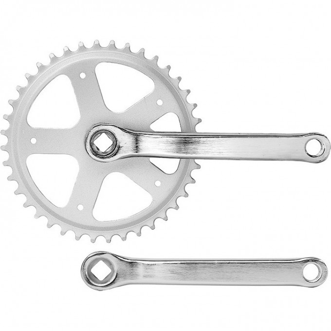 Шатуны HDL-S140 1/2"х3/32" 40Т 165 мм, хромированные 580245 Шатуны HDL-S140 1/2"х3/32" 40Т 165 мм, хромированные 580245