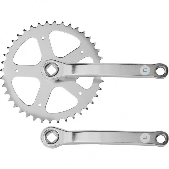 Шатуны #S106 1/2"х3/32" 40Т 152 мм, хромированный 580021 Шатуны #S106 1/2"х3/32" 40Т 152 мм, хромированный 580021