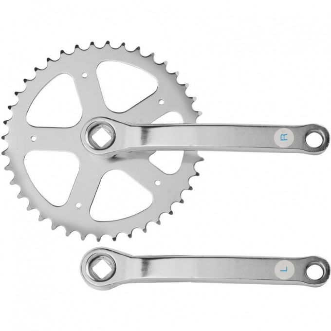 Шатуны #S106 1/2"х3/32" 40Т 170 мм, хромированные 580063 Шатуны #S106 1/2"х3/32" 40Т 170 мм, хромированные 580063