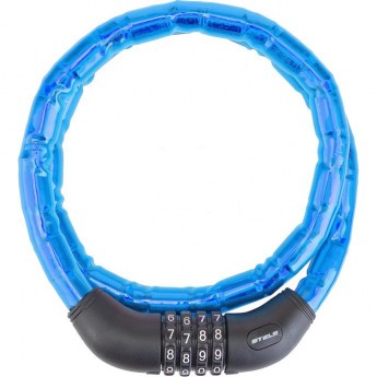 Трос-замок STELS 81601, 18x1000 мм, синий Трос-замок STELS 81601, 18x1000 мм, синий