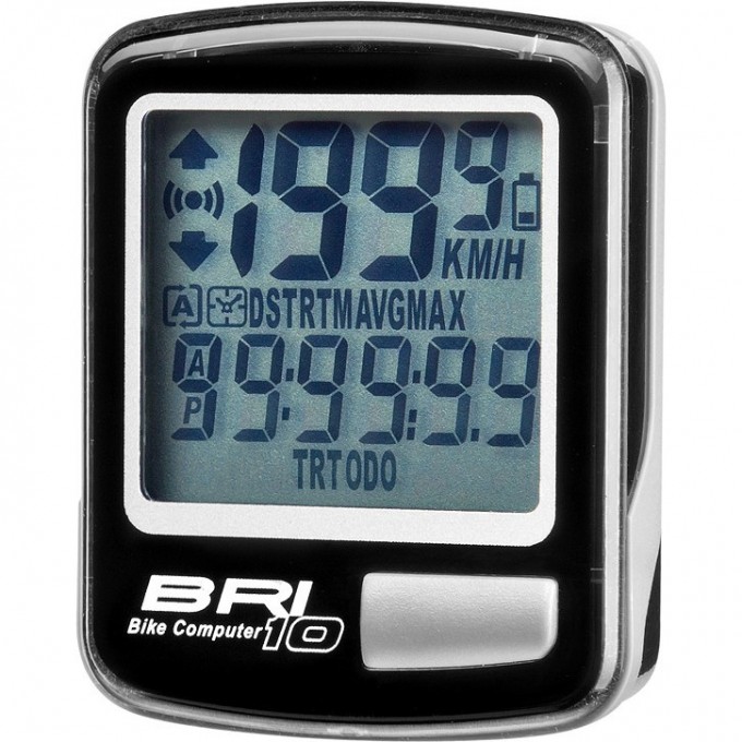 Велокомпьютер STELS BRI-10 чёрный 060049 Велокомпьютер STELS BRI-10 чёрный 060049