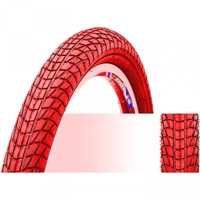 Велопокрышка 20" x 1.95" H-537 Chao Yang красная 620222 Велопокрышка 20" x 1.95" H-537 Chao Yang красная 620222