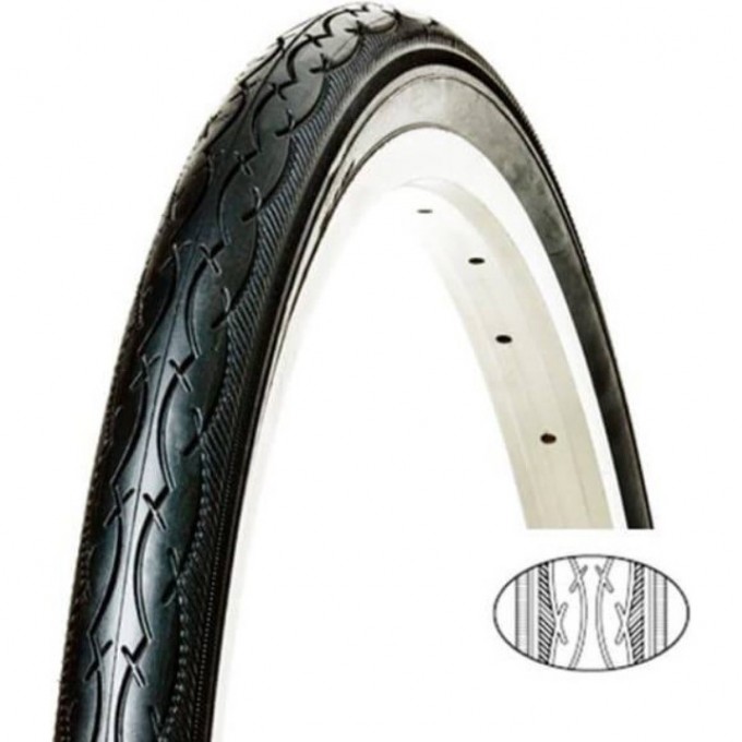 Велопокрышка 24" x 1"3/8 SY-B001 (ETRTO 540мм) SEYOUN 620190 Велопокрышка 24" x 1"3/8 SY-B001 (ETRTO 540мм) SEYOUN 620190