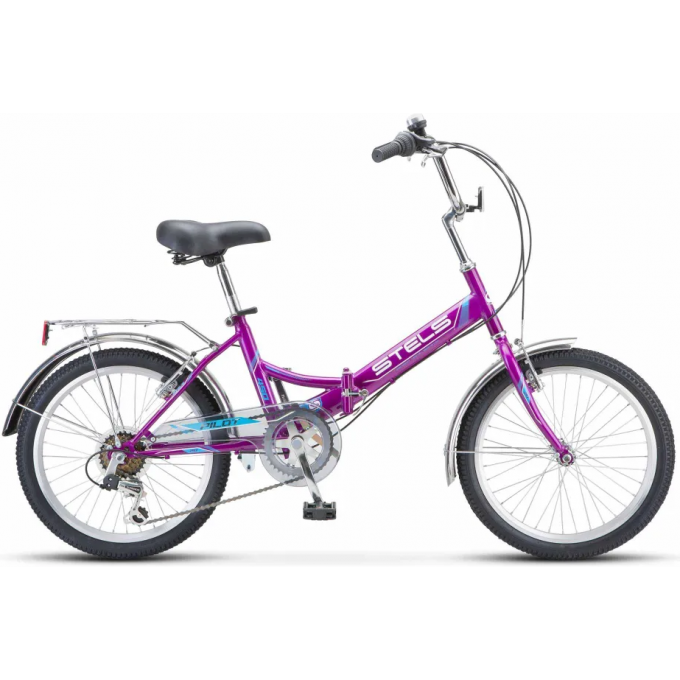 Велосипед складной STELS 20" Pilot 450 V (LU085349), фиолетовый, 2023 JU000429212023JU0002002 Велосипед складной STELS 20" Pilot 450 V (LU085349), фиолетовый, 2023 JU000429212023JU0002002