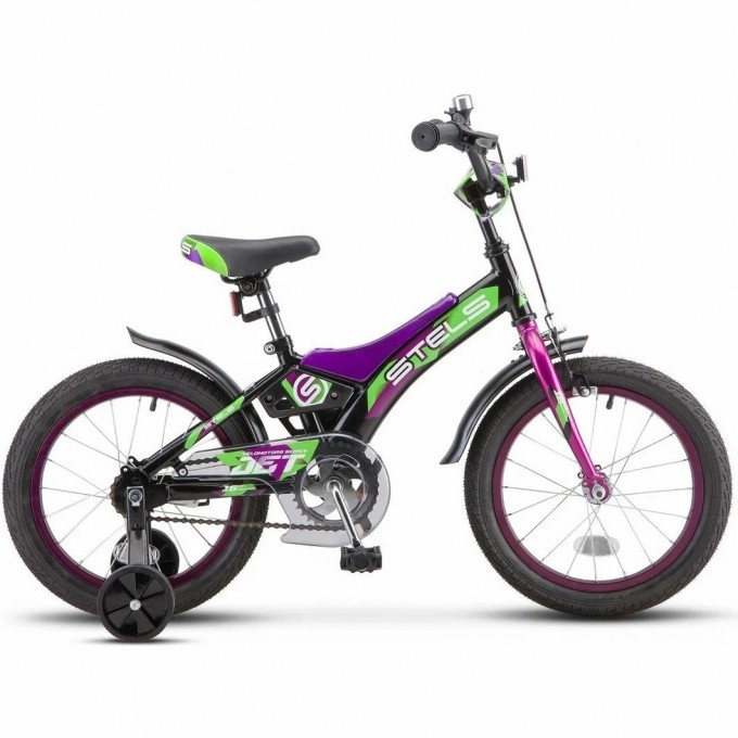 Велосипед STELS 16" Jet Z010 (LU087403) черно-фиолетовый JU000361822021JU0002803 Велосипед STELS 16" Jet Z010 (LU087403) черно-фиолетовый JU000361822021JU0002803