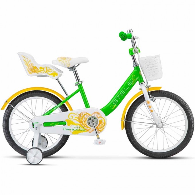 Велосипед STELS 16" LITTLE PRINCESS KC (JU135537) салатовый 7660000468588 Велосипед STELS 16" LITTLE PRINCESS KC (JU135537) салатовый 7660000468588