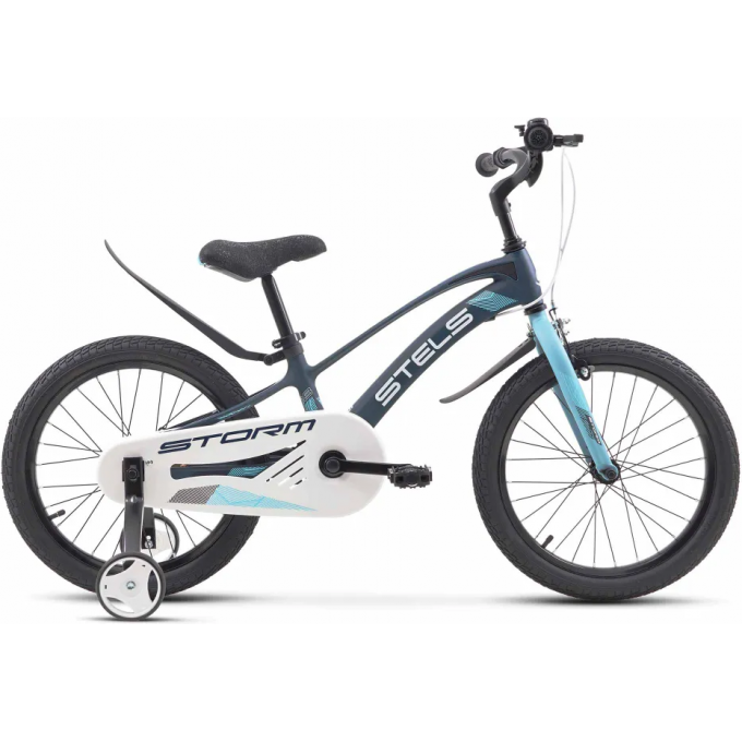 Велосипед STELS 18" STORM KR Z010 (JU135237) темно-синий/зеленый 2008280994628 Велосипед STELS 18" STORM KR Z010 (JU135237) темно-синий/зеленый 2008280994628