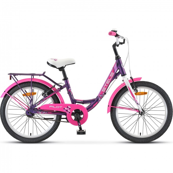 Велосипед STELS 20" Pilot 250 Lady V020 (LU095664) пурпурный KUBC0069222021KU0000796 Велосипед STELS 20" Pilot 250 Lady V020 (LU095664) пурпурный KUBC0069222021KU0000796