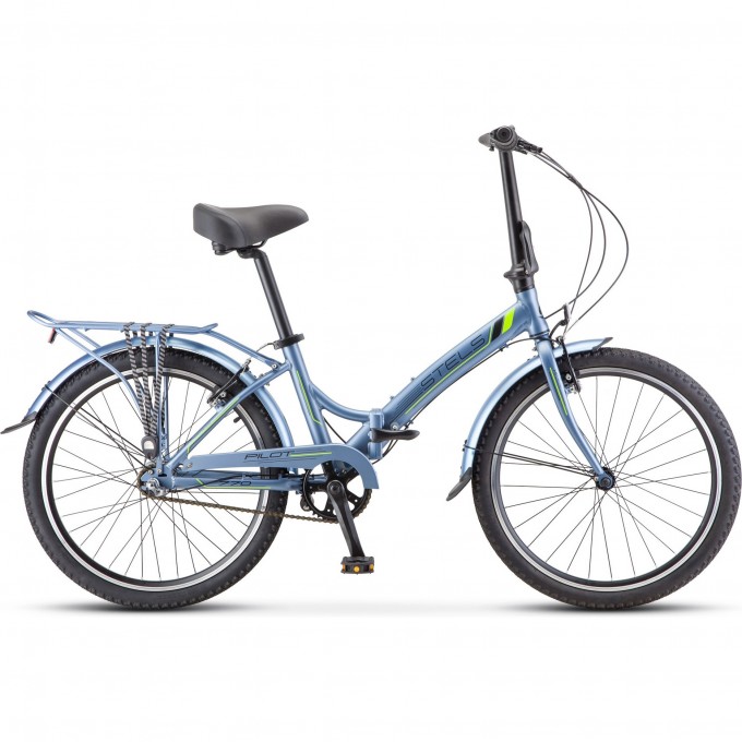 Велосипед STELS 24" Pilot 770 (LU090545) серый/зеленый KUBC0067932021KU0000792 Велосипед STELS 24" Pilot 770 (LU090545) серый/зеленый KUBC0067932021KU0000792