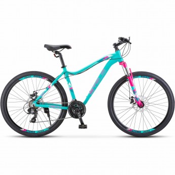 Велосипед STELS Miss-7500 MD V010 мятный матовый 27,5Ø (LU092713), рама 16", 2023