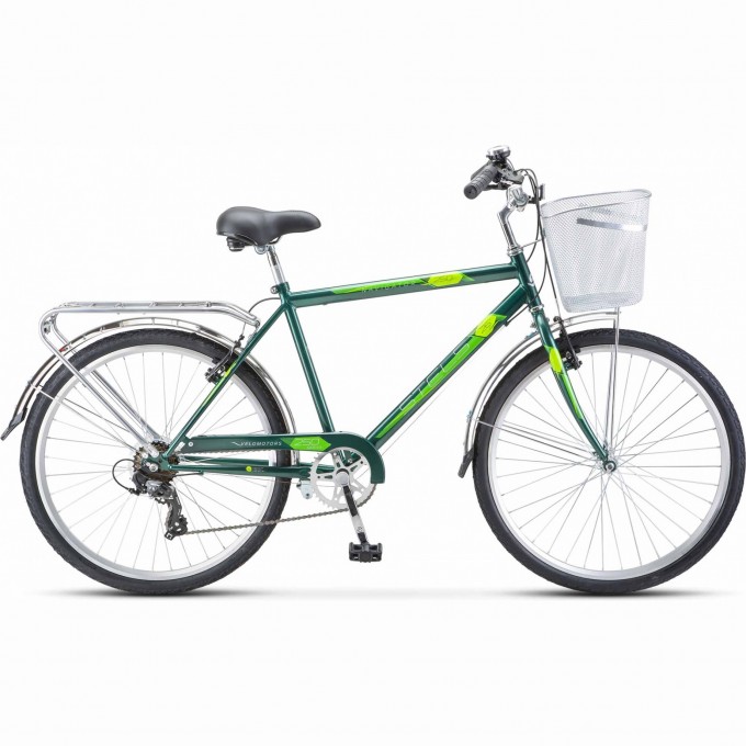 Велосипед STELS Navigator 26" 250 V Z010 зеленый (LU101712) рама 19", 2023 JU000424582023JU0001965 Велосипед STELS Navigator 26" 250 V Z010 зеленый (LU101712) рама 19", 2023 JU000424582023JU0001965