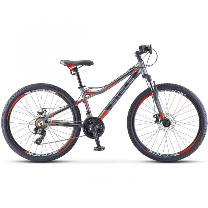 Велосипед STELS Navigator 610 D V010 антрацитовый 26" (LU093801), рама 14" KUBC0064732021KU0001048 Велосипед STELS Navigator 610 D V010 антрацитовый 26" (LU093801), рама 14" KUBC0064732021KU0001048