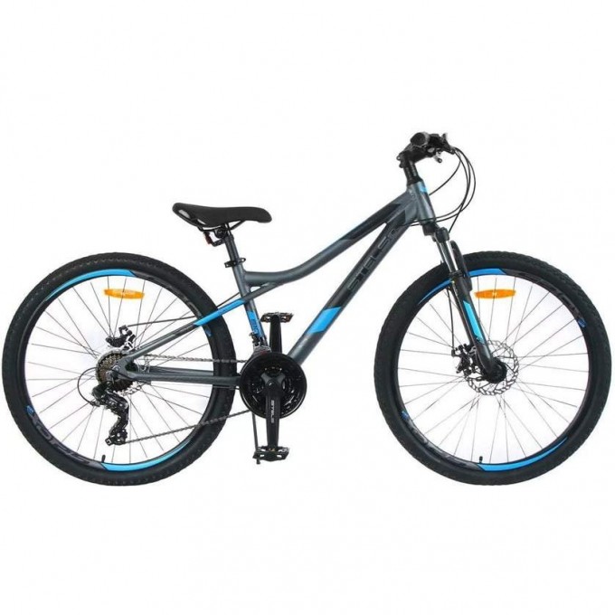 Велосипед STELS Navigator 610 MD V050 антрацитовый/синий 26Ø (LU098465), рама 16" JU000409552022JU0002189 Велосипед STELS Navigator 610 MD V050 антрацитовый/синий 26Ø (LU098465), рама 16" JU000409552022JU0002189