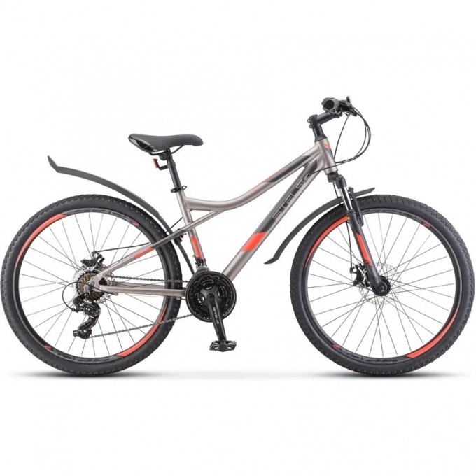 Велосипед STELS Navigator 610 MD V050 Серый/Красный 26Ø (LU098465), рама 14" KUBC0068202021KU0004377 Велосипед STELS Navigator 610 MD V050 Серый/Красный 26Ø (LU098465), рама 14" KUBC0068202021KU0004377
