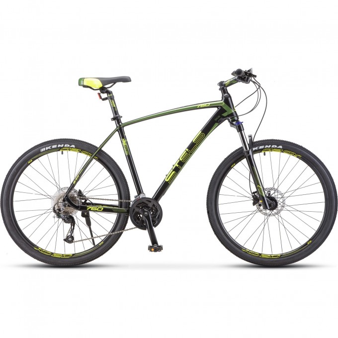 Велосипед STELS Navigator 760 D V010 черный 27.5" (LU093500), рама 16" KUBC0066912021KU0000290 Велосипед STELS Navigator 760 D V010 черный 27.5" (LU093500), рама 16" KUBC0066912021KU0000290