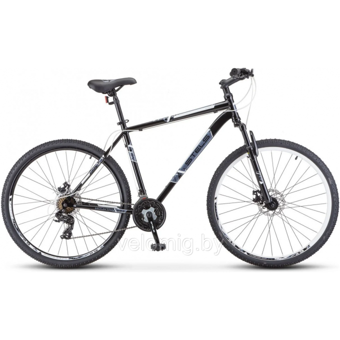 Велосипед STELS Navigator 900 MD F020 чёрный/белый 29" (LU096011), рама 21", 2023 JU000412982022JU0000191 Велосипед STELS Navigator 900 MD F020 чёрный/белый 29" (LU096011), рама 21", 2023 JU000412982022JU0000191