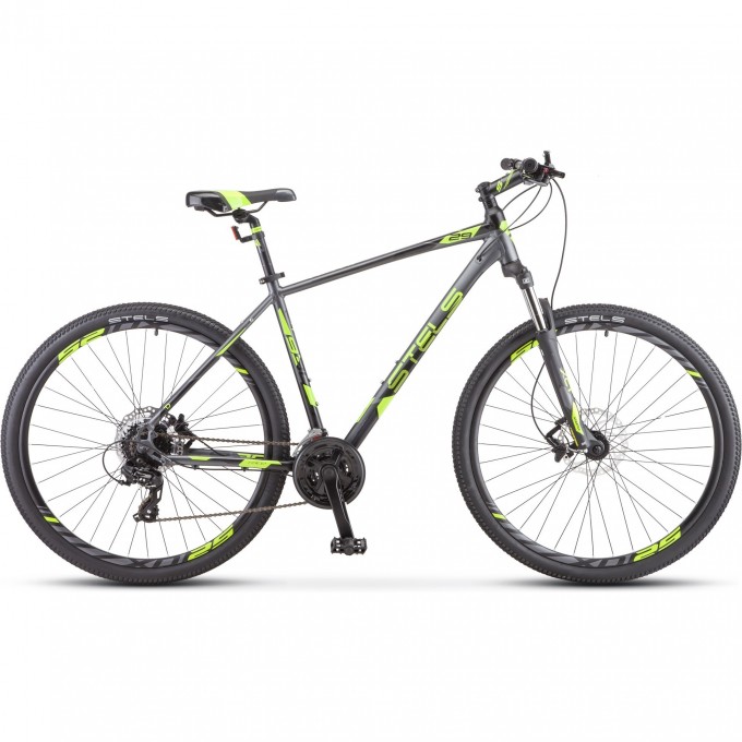 Велосипед STELS Navigator 930 D V010 антрацитовый/черный/лайм 29Ø (LU089109), рама 16,5" KUBC0066052021KU0000362 Велосипед STELS Navigator 930 D V010 антрацитовый/черный/лайм 29Ø (LU089109), рама 16,5" KUBC0066052021KU0000362